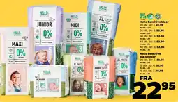 Netto Hello Sensitive bleer (diapers) tilbud