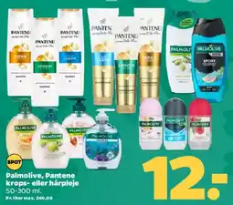 Netto Pantene / Palmolive krops- og hårpleje tilbud