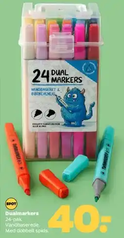 Netto Dualmarkers 24-pak tilbud