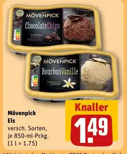 REWE DE Mövenpick Eis tilbud