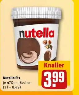 REWE DE Nutella Eis tilbud