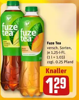 REWE DE Fuze Tea tilbud