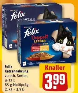 REWE DE Felix Katzennahrung tilbud