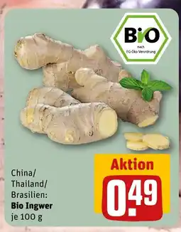REWE DE Bio Ingwer tilbud