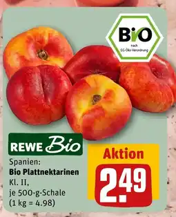 REWE DE Bio Plattnektarinen tilbud