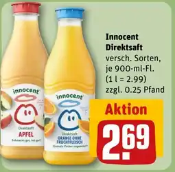 REWE DE Innocent Direktsaft tilbud