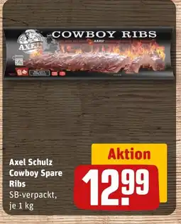 REWE DE Axel Schulz Cowboy Spare Ribs tilbud