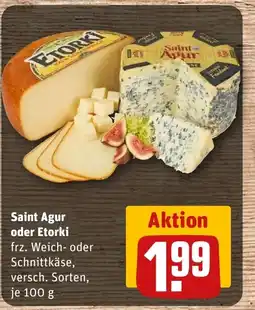 REWE DE Saint Agur oder Etorki tilbud
