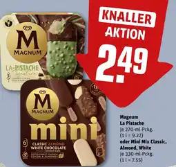 REWE DE Magnum La Pistache oder Mini Mix Classic, Almond, White tilbud