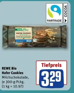 REWE DE REWE Bio Hafer Cookies tilbud