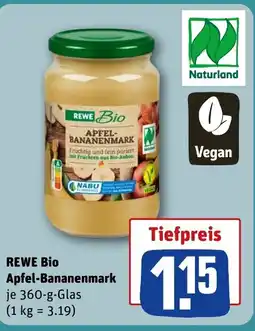 REWE DE REWE Bio Apfel-Bananenmark tilbud
