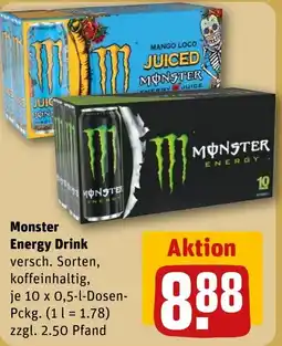 REWE DE Monster Energy Drink tilbud