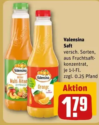 REWE DE Valensina Saft tilbud