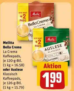 REWE DE Melitta Bella Crema oder Auslese tilbud