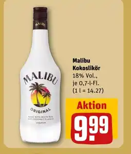 REWE DE Malibu Kokoslikör tilbud
