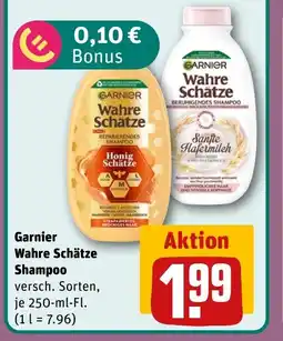 REWE DE Garnier Wahre Schätze Shampoo tilbud