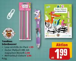 REWE DE Trendhaus Schreibwaren tilbud