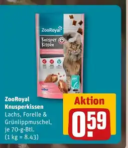 REWE DE ZooRoyal Knusperkissen tilbud