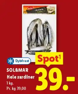 Lidl Hele sardiner tilbud