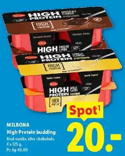Lidl High Protein budding tilbud