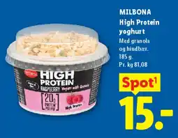 Lidl High Protein yoghurt tilbud