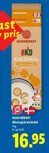 Lidl Madværket økologisk koldskål (citron & vanilje) tilbud