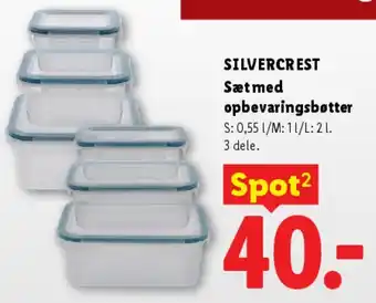 Lidl Sæt med opbevaringsbøtter tilbud