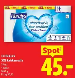 Lidl Floraly's XXL køkkenrulle tilbud
