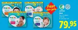 Lidl LUPILU - assorterede bleer/pakker tilbud