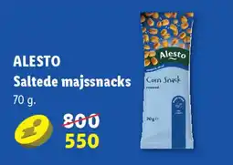 Lidl Alesto Saltede majssnacks tilbud