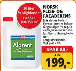 Farveland Norsk Flise- og facaderens tilbud