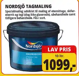 Farveland Nordsjö Tagmaling tilbud