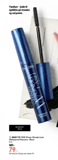 Oriflame THE ONE Winter Wonder Lash Waterproof Mascara - Black tilbud