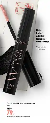 Oriflame TO 5-in-1 Wonder Lash Mascara tilbud