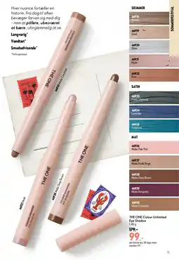 Oriflame THE ONE Colour Unlimited Eye Shadow tilbud