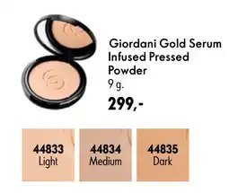 Oriflame Giordani Gold Serum Infused Pressed Powder tilbud