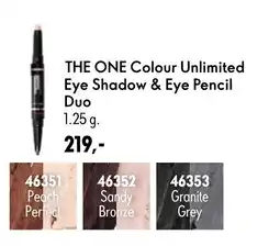 Oriflame THE ONE Colour Unlimited Eye Shadow & Eye Pencil Duo tilbud