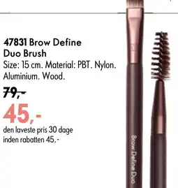 Oriflame Brow Define Duo Brush tilbud