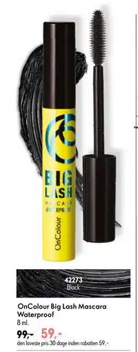 Oriflame OnColour Big Lash Mascara Waterproof tilbud