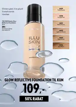 Oriflame THE ONE Illuskin Glow Reflective Foundation tilbud