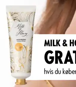 Oriflame Milk & Honey Gold Moisturising Hand Cream tilbud