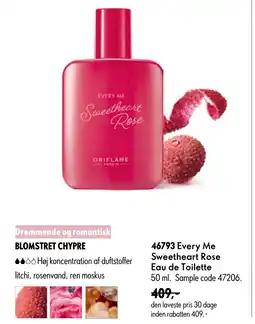 Oriflame Every Me Sweetheart Rose Eau de Toilette tilbud