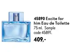 Oriflame Excite for him Eau de Toilette tilbud