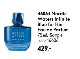 Oriflame Nordic Waters Infinite Blue for Him Eau de Parfum tilbud