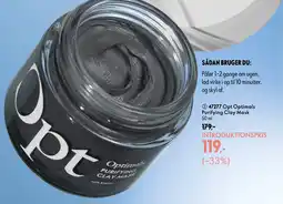 Oriflame Opt Optimals Purifying Clay Mask tilbud