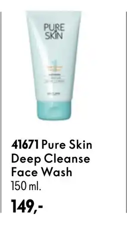 Oriflame Pure Skin Deep Cleanse Face Wash tilbud