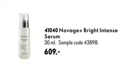 Oriflame Novage+ Bright Intense Serum tilbud