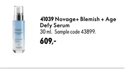 Oriflame Novage+ Blemish + Age Defy Serum tilbud