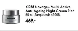 Oriflame Novage+ Multi-Active Anti-Ageing Night Cream Rich tilbud