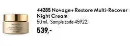 Oriflame Novage+ Restore Multi-Recover Night Cream tilbud